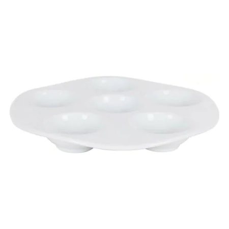 Bol pour Apéritifs Inde 729c3 Blanc Porcelaine 6 compartiments de Inde, Plats et plateaux - Réf : S2208529, Prix : 5,71 €, Re...