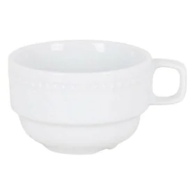 Cup Collet Porcelain White (75 ml) by Inde, Cups - Ref: S2208562, Price: 1,68 €, Discount: %