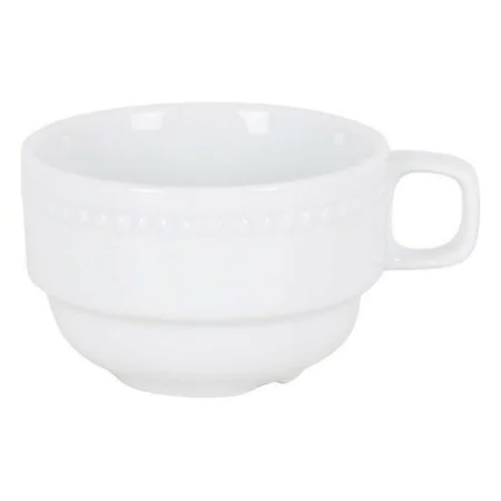 Taza Collet Porcelana Blanco (75 ml) de Inde, Tazas - Ref: S2208562, Precio: 1,40 €, Descuento: %