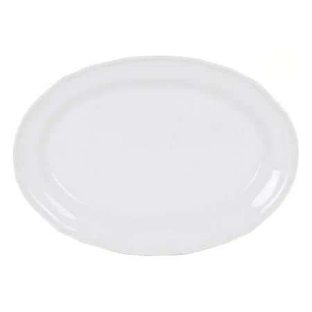 Recipiente de Cozinha Feuille Oval Porcelana Branco (28 x 20,5 cm) de Inde, Pratos e fontes - Ref: S2208583, Preço: 6,06 €, D...