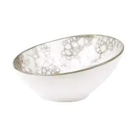 Bol Porcelaine Blanc/Marron (35 cl) (ø 16 x 7 cm) de Inde, Bols et tasses - Réf : S2208709, Prix : 6,86 €, Remise : %