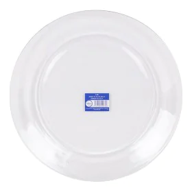 Assiette plate Duralex Lys Transparent Ø 28 x 28 x 2,5 cm de Duralex, Plats et plateaux - Réf : S2209010, Prix : 4,68 €, Remi...