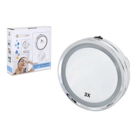 Magnifying Mirror Confortime LED (15 x 3 x 15 cm) by Confortime, Bathroom Mirrors - Ref: S2209017, Price: 6,46 €, Discount: %