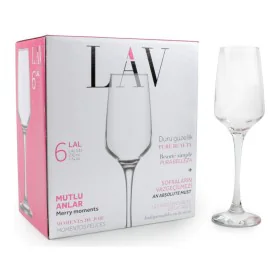 Gläsersatz LAV Lal (6 Stück) (6 pcs) von LAV, Champagnergläser - Ref: S2209258, Preis: 10,64 €, Rabatt: %