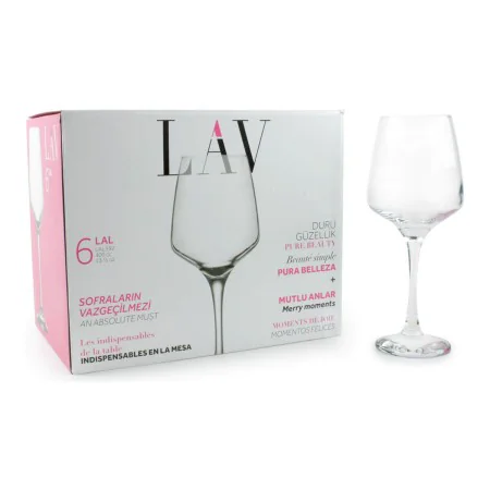 Set of cups LAV LAL 400 cc (6 pcs) by LAV, Wine glasses - Ref: S2209259, Price: 10,71 €, Discount: %