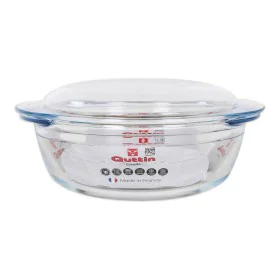 Casserole with lid Quttin Glass (2,2 + 0,8 L) by Quttin, Casserole Dishes - Ref: S2209349, Price: 10,10 €, Discount: %