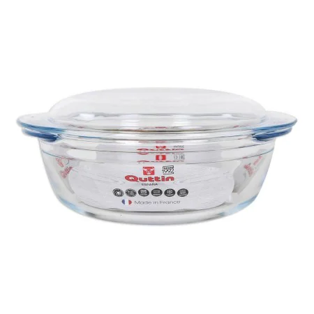 Casserole avec Couvercle Quttin verre (2,2 + 0,8 L) de Quttin, Cocottes - Réf : S2209349, Prix : 9,70 €, Remise : %