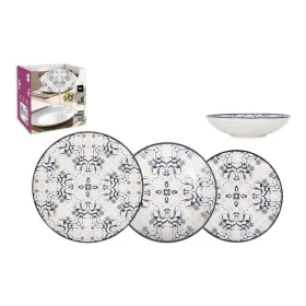 Dinnerware Set La Mediterránea Tesa Porcelain 12 Pieces by La Mediterránea, Combination Sets - Ref: S2209688, Price: 29,60 €,...