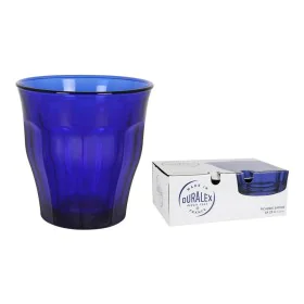 Set de Verres Duralex Picardie Verre Bleu 250 ml (6 Unités) de Duralex, Gobelets - Réf : S2209980, Prix : 10,45 €, Remise : %