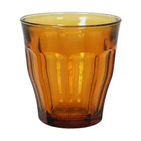 Set of glasses Duralex Picardie 250 ml Amber (6 Units) by Duralex, Highball Glasses - Ref: S2210130, Price: 10,45 €, Discount: %