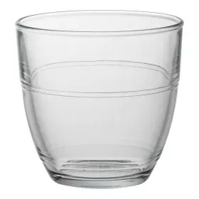 Set of glasses Duralex Gigogne Crystal Transparent 220 cc (ø 8 x 7,7 cm) (4 pcs) by Duralex, Tea and Coffee Glasses - Ref: S2...