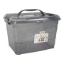 Aufbewahrungsbox Confortime Tetris Grau Kunststoff (14 L) von Confortime, Aufbewahrungsbehälter mit Deckel - Ref: S2210617, P...