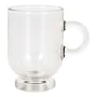 Juego de 6 Tazas de Café Royal Leerdam Sentido Expresso Transparente Acero Inoxidable Cristal 80 ml 6 Piezas (6 Unidades) de ...