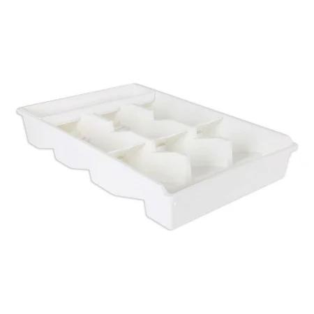 Range-couverts Tontarelli Bella plus Blanc (43,6 x 28,7 x 7,13 cm) de Tontarelli, Étagères et supports - Réf : S2210840, Prix...