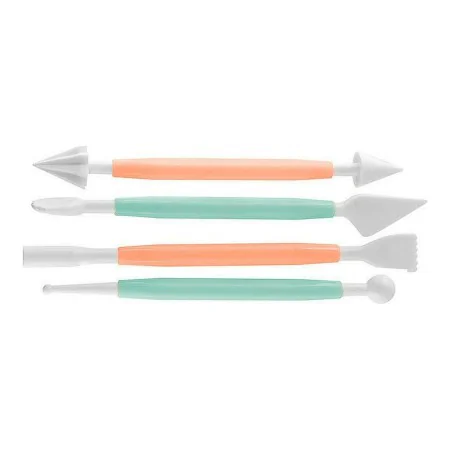 Spatule Pâtisserie (4 Pièces) de BigBuy Home, Ustensiles de décoration - Réf : S2211524, Prix : 1,04 €, Remise : %