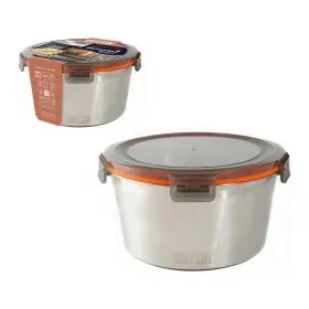 Hermetic Lunch Box Quttin Circular Steel 2 L 19,5 x 10,5 cm by Quttin, Food storage - Ref: S2211600, Price: 7,02 €, Discount: %