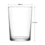 Set de Verres Bodega 515 ml Ø 9 x 12 cm de Inde, Verres à cidre - Réf : S2211921, Prix : 6,38 €, Remise : %