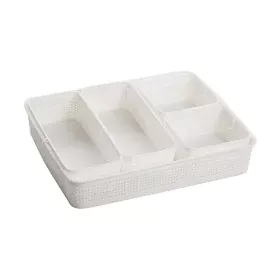 Set di Cestini Dem Plastica 5 Pezzi (34 x 28 x 6 cm) di Dem, Scatole e cassapanche - Rif: S2212022, Prezzo: 5,37 €, Sconto: %