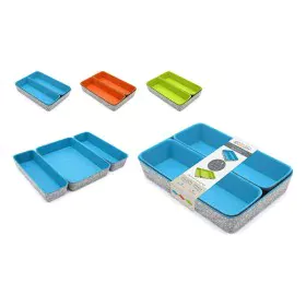 Korb-Set Confortime Filz 3 Stücke 28 x 20,5 x 5,3 cm von Confortime, Aufbewahrungsboxen und -truhen - Ref: S2212465, Preis: 4...