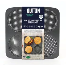 Molde com forma Quttin Burguer 28 x 28 x 2,5 cm de Quttin, Formas para pão e plumcake - Ref: S2212812, Preço: 8,70 €, Descont...