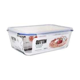 Boîte à lunch Quttin Rectangulaire 36 x 25,8 x 11,9 cm 5,6 L de Quttin, Stockage des aliments - Réf : S2212939, Prix : 18,77 ...