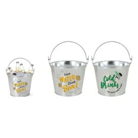 Seau à Glace avec Poignée et Décapsuleur en Aluminium Privilege 5 L 23 x 17 x 18 cm de Privilege, Bacs à glaçons et pinces - ...