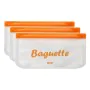 Ensemble de sac alimentaire réutilisable Quttin 30 x 15 cm (3 Unités) de Quttin, Stockage des aliments - Réf : S2213160, Prix...