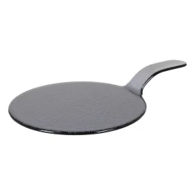 Flat Plate Inde Black With handle Glass by Inde, Plates and dishes - Ref: S2213530, Price: 10,02 €, Discount: %