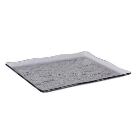 Plateau Inde Ming Noir verre 30 x 23 cm de Inde, Plats et plateaux - Réf : S2213536, Prix : 6,49 €, Remise : %