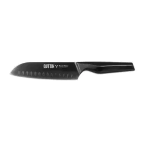 Cuchillo Santoku Quttin Black Edition (17 cm) de Quttin, Cuchillos asiáticos - Ref: S2213722, Precio: 9,40 €, Descuento: %