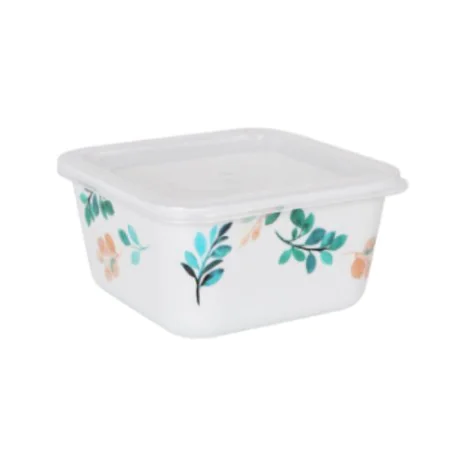 Square Lunch Box with Lid La Mediterránea Alba Melamin 11 x 11 x 5,5 cm by La Mediterránea, Food storage - Ref: S2213906, Pri...