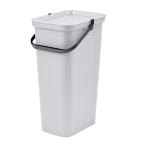 Caixote de Lixo para Reciclagem Tontarelli Moda Branco 38 L de Tontarelli, Lixo e reciclagem - Ref: S2213954, Preço: 17,36 €,...