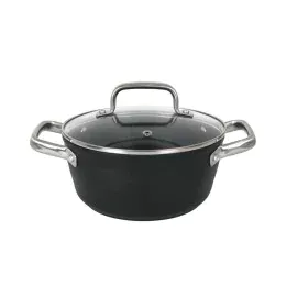 Casserole with glass lid Quttin Spiral Toughened aluminium Ø 20 cm by Quttin, Casserole pans - Ref: S2214355, Price: 20,18 €,...