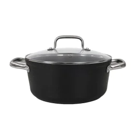 Casserole avec Couvercle en Verre Quttin Spiral Ø 24 cm Aluminium forgé de Quttin, Faitouts - Réf : S2214356, Prix : 25,74 €,...