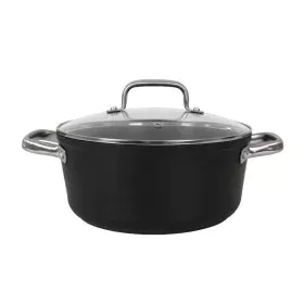 Casserole with glass lid Quttin Spiral Ø 24 cm Toughened aluminium by Quttin, Casserole pans - Ref: S2214356, Price: 25,33 €,...