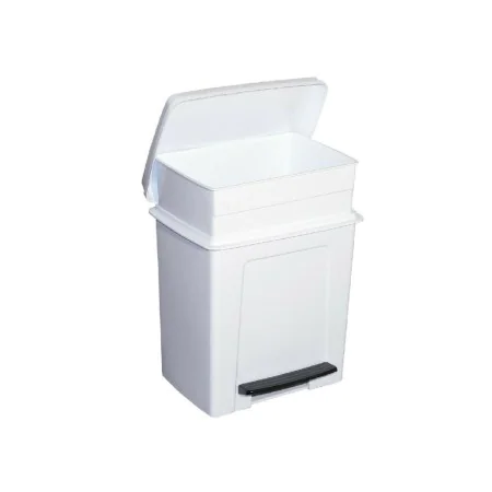 Papeleira com Pedal Branco 8 L de BigBuy Home, Papeleiras - Ref: S2214478, Preço: 9,60 €, Desconto: %