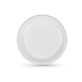 Lot d'assiettes réutilisables Algon Blanc 17 cm 12 Unités de Algon, Platines - Réf : S2214748, Prix : 0,67 €, Remise : %