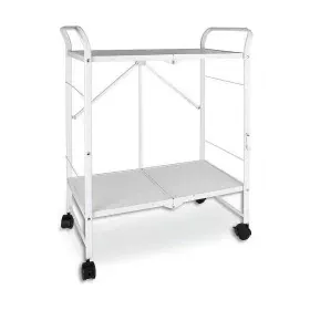 Carrello da Portata Bianco Pieghevole 68,3 x 35,5 cm di BigBuy Home, Carrelli da portata - Rif: S2214809, Prezzo: 28,02 €, Sc...