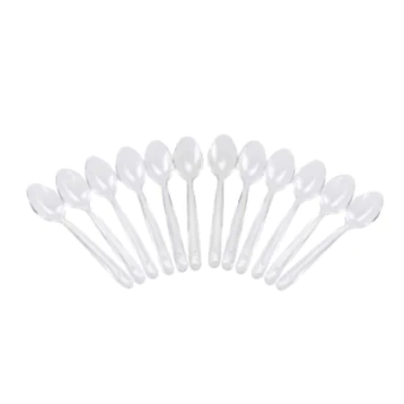 Reusable spoon set Algon Dessert Transparent 12 Units 14 cm by Algon, Spoons - Ref: S2214820, Price: 0,74 €, Discount: %