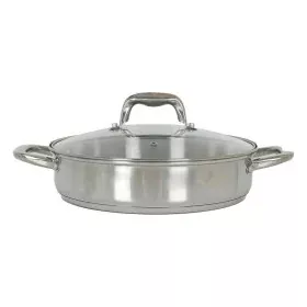 Casserole avec Couvercle en Verre Quttin 2,2 L Ø 24 x 6 cm de Quttin, Faitouts - Réf : S2215075, Prix : 17,25 €, Remise : %