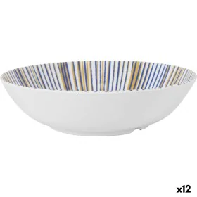 Salatschüssel La Mediterránea Irys Melamine 25 x 6,5 cm (12 Stück) von La Mediterránea, Schalen und Schüsseln - Ref: S2225950...