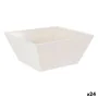 Bol pour Apéritifs La Mediterránea Mélamine Blanc Brille 18 x 18 x 8 cm (24 Unités) de La Mediterránea, Plats et plateaux - R...