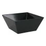 Snack Bowl La Mediterránea Melamin Anthracite 18 x 18 x 8 cm (24 Units) by La Mediterránea, Plates and dishes - Ref: S2225982...