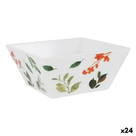 Schüssel für Vorspeisen La Mediterránea Petunia Melamine Glanz 18 x 18 x 8 cm (24 Stück) von La Mediterránea, Teller und Schü...