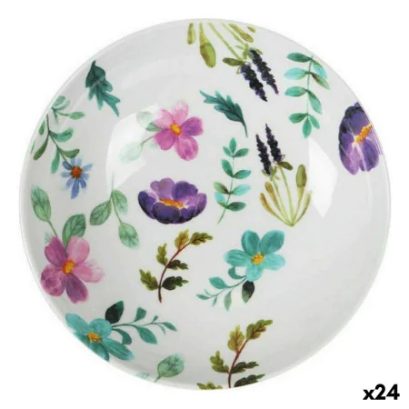 Suppenteller La Mediterránea Sakura Melamine Glanz 21 x 5,3 cm (24 Stück) von La Mediterránea, Teller und Schüsseln - Ref: S2...