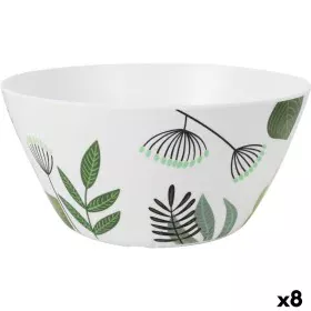 Salatschüssel La Mediterránea Flora Melamine 25,5 x 12 cm (8 Stück) von La Mediterránea, Schalen und Schüsseln - Ref: S222603...