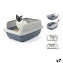 Arenero para Gatos Georplast Sonic Plástico 44,5 x 34 x 18,5 cm (7 Unidades) de Georplast, Cajas de arena - Ref: S2226054, Pr...