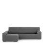 Funda para chaise longue de brazo largo izquierdo Eysa THOR Gris oscuro 170 x 110 x 310 cm de Eysa, Sofás - Ref: D1605057, Pr...