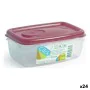 Rectangular Lunchbox with Lid Dem 39582 Rectangular 14,5 x 10 x 6 cm (24 Units) (0,5 L) (14,5 x 10 x 6 cm) by Dem, Food stora...