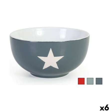 Bowl Home Style Star 525 ml Ceramic (6 Units) by Home Style, Bowls and large cups - Ref: S2226174, Price: 9,43 €, Discount: %